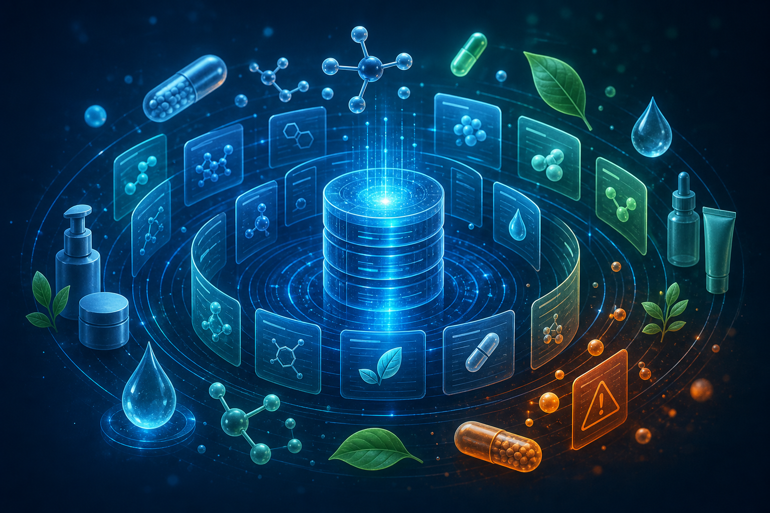 Composio substance database illustration