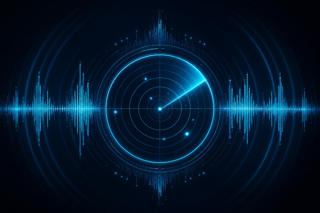 Detectra acoustic analyzer live spectrum display