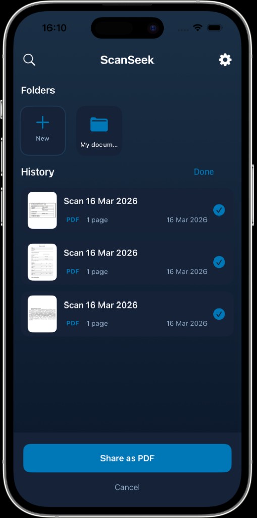 Scan Documents