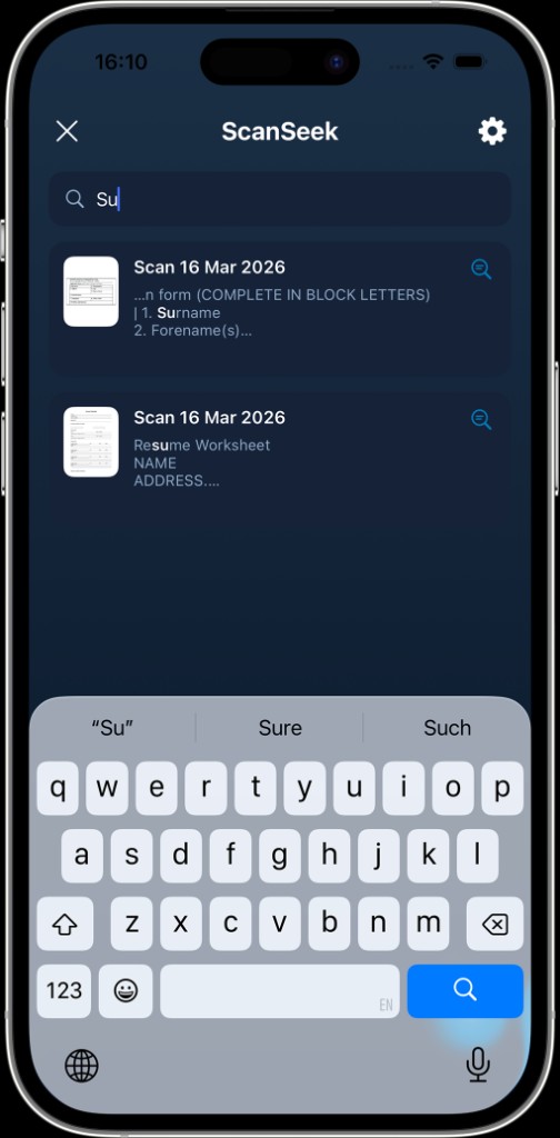 Powerful Text Search